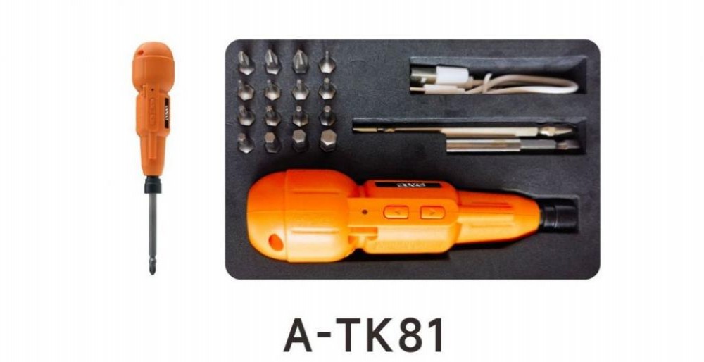 Kit Chave Fenda Sate A-TK81 Recarregável