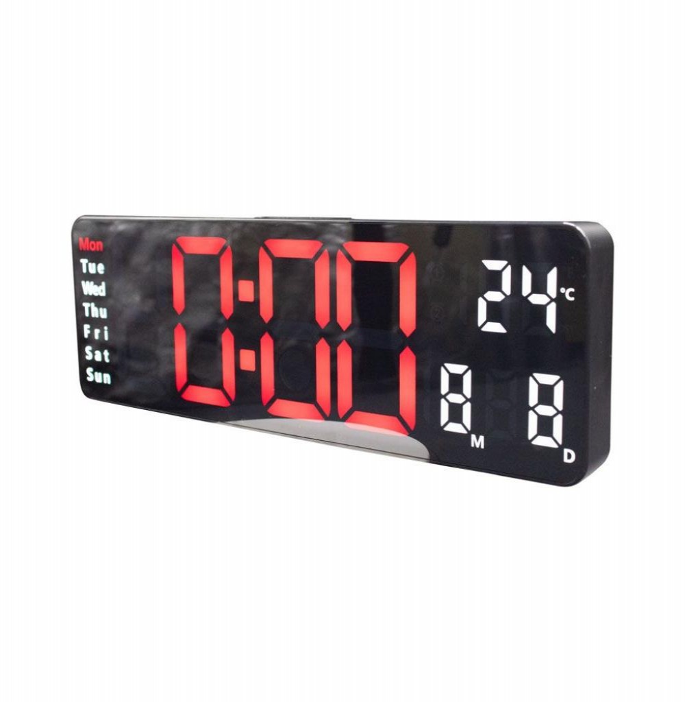 Relogio Digital Parede Sate AC-T6812 Led Laranja Relogio Digital Parede Sate AC-T6812 Led Laranja