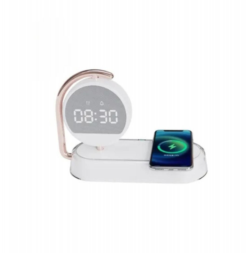 Relogio Digital Desp.+ Carregador S/Fio A-K01T