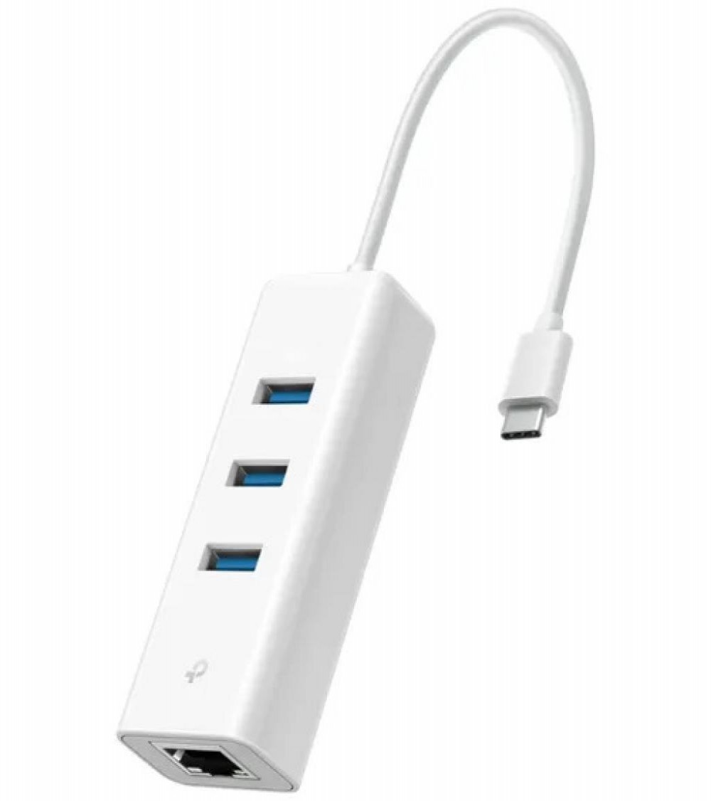 Adaptador Usb-C/Rede RJ45 Tp-Link UE330C GIGA+3 USB3.0 Adaptador Usb-C/Rede RJ45 Tp-Link UE330C GIGA+3 USB3.0