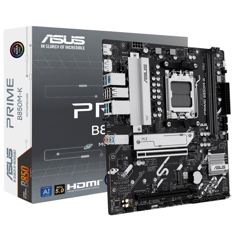Placa Mãe Amd (Am5) Asus B850M-K Prime