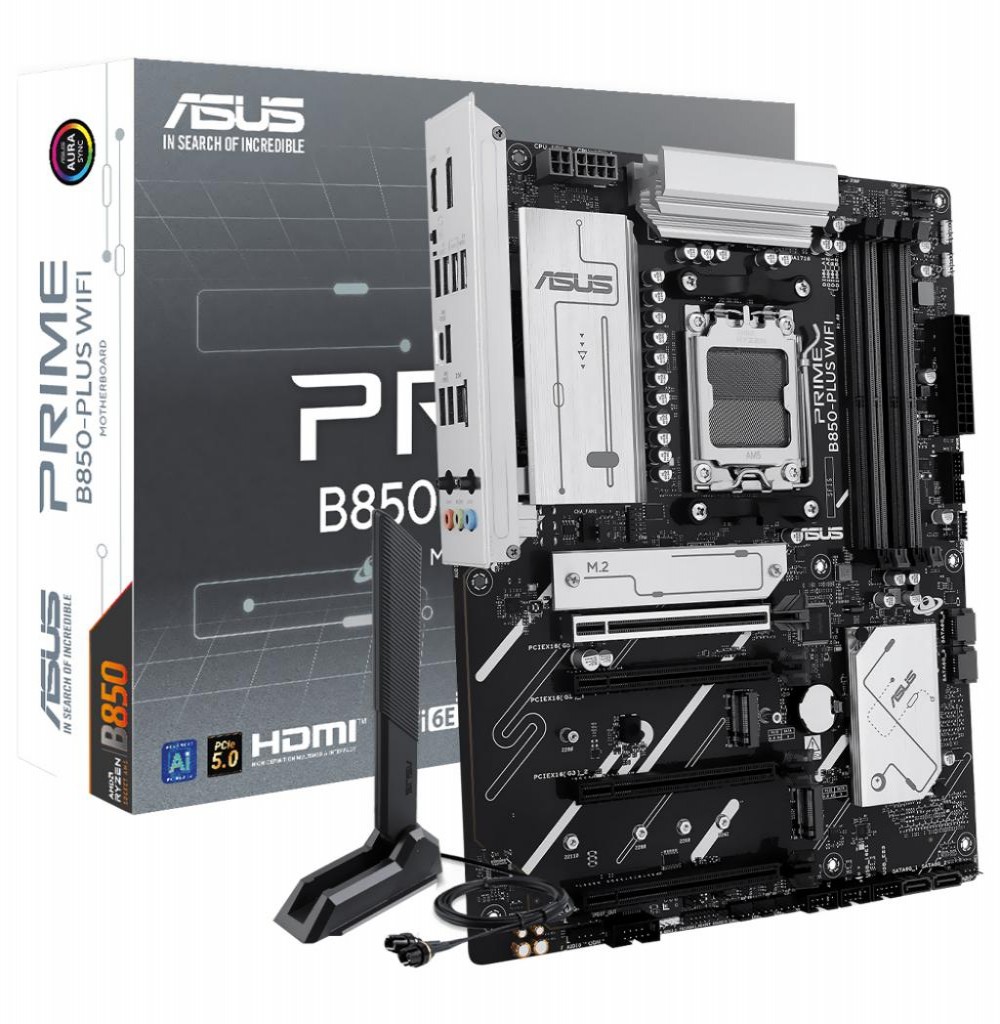 Placa Mãe Amd (Am5) Asus B850-Plus Prime Wifi Placa Mãe Amd (Am5) Asus B850-Plus Prime Wifi