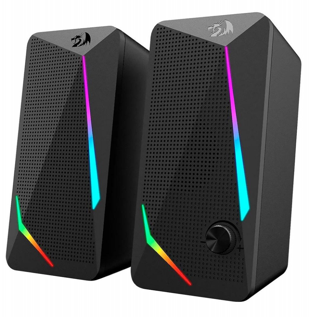 Caixa de Som Redragon GS510 Waltz RGB P2 3.5MM