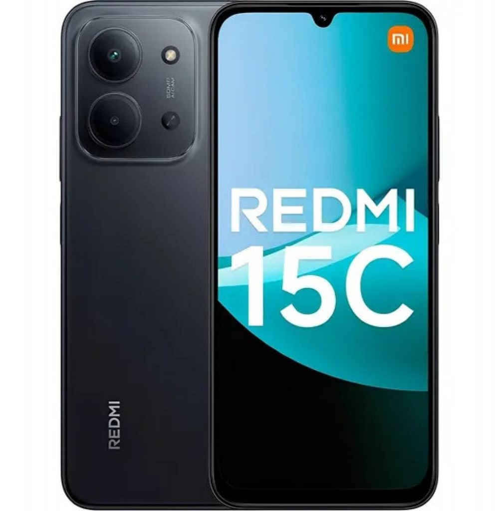 Celular Xiaomi Redmi 15C 6/128GB Preto BR 