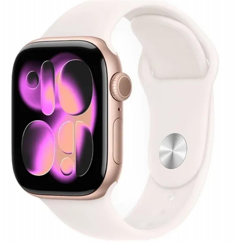Relogio Apple S11 42MM MEU04 Rose Gold S/M