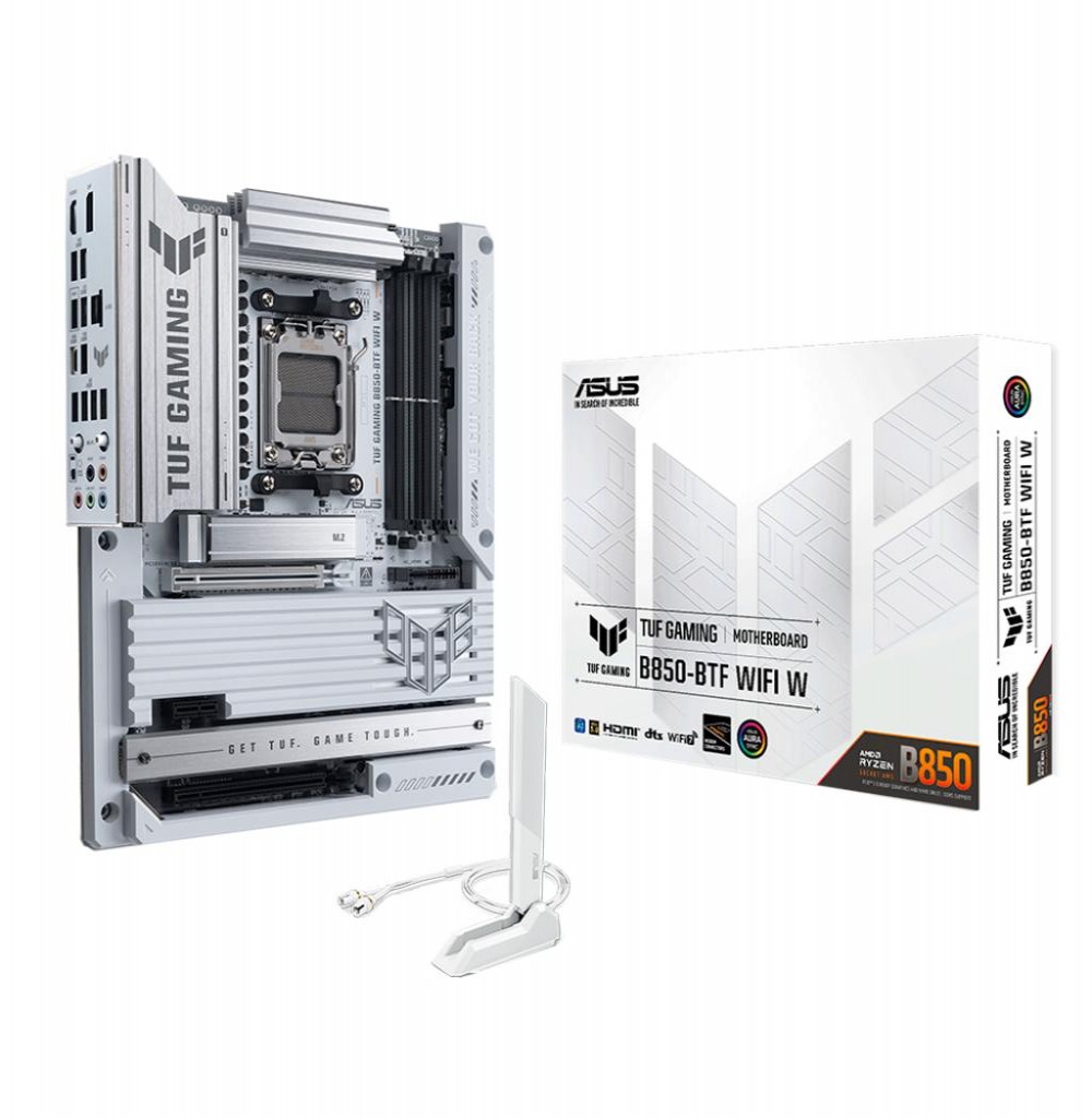 Placa Mãe Amd (AM5) Asus B850-BTF Tuf Gaming Wifi White