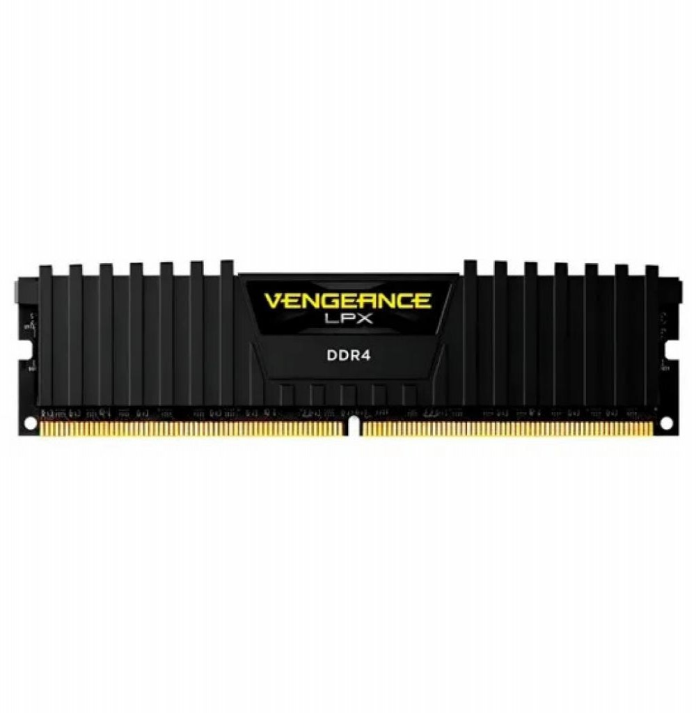 Memória DDR4 32GB 2666 Corsair Vengeance LPX Black CMK32GX4M1A2666 C16