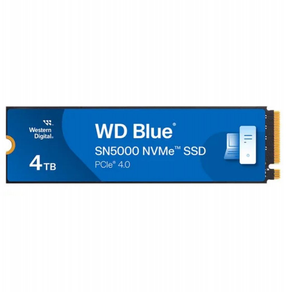 HD SSD M.2 4TB Wd Blue SN5000 Nvme WDS400T4B0E