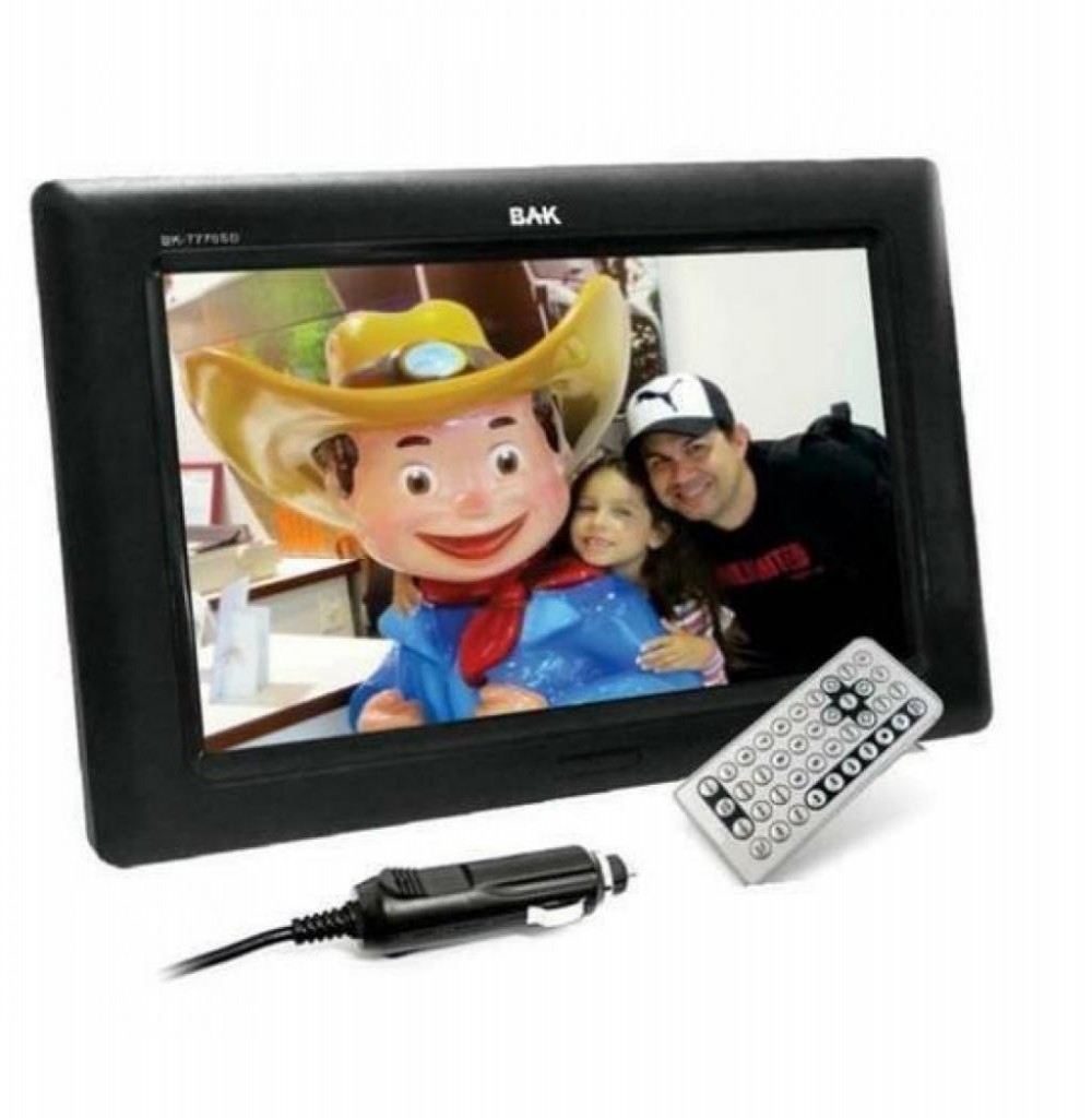 Tela Bak BK-7770SD TV ANA/USB/SD/ANT
