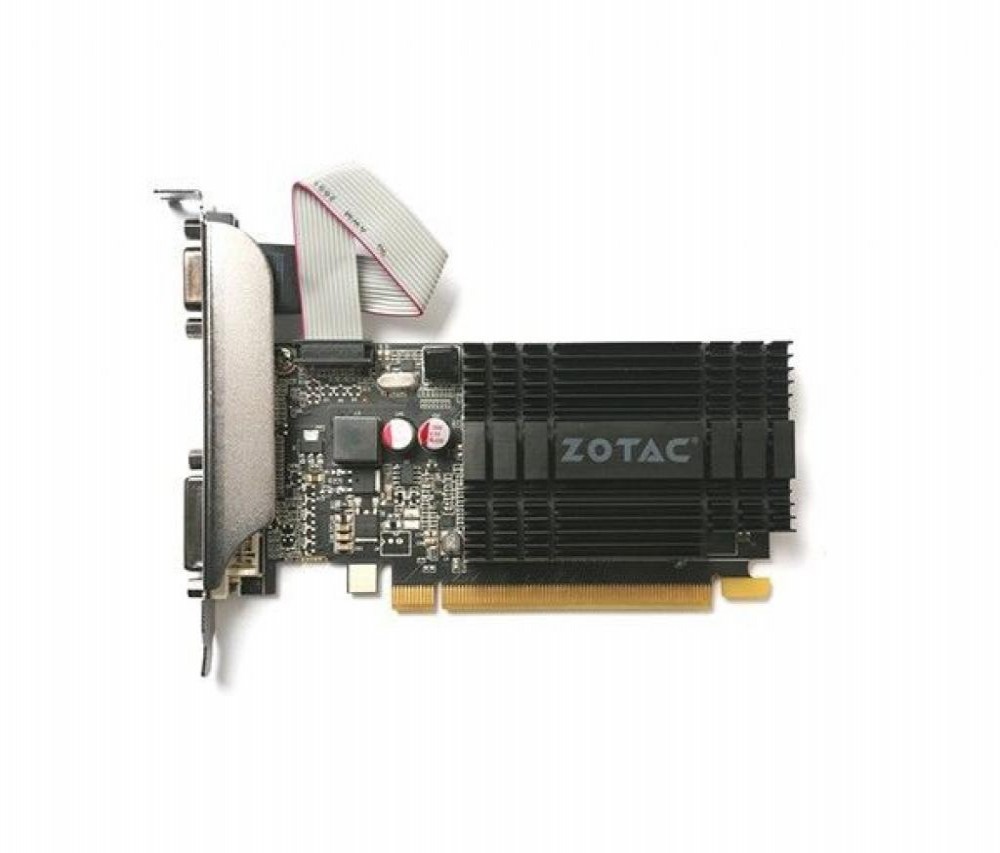 Placa de Vídeo 1GB Exp. GF-GT710 Zotac DDR3 VGA