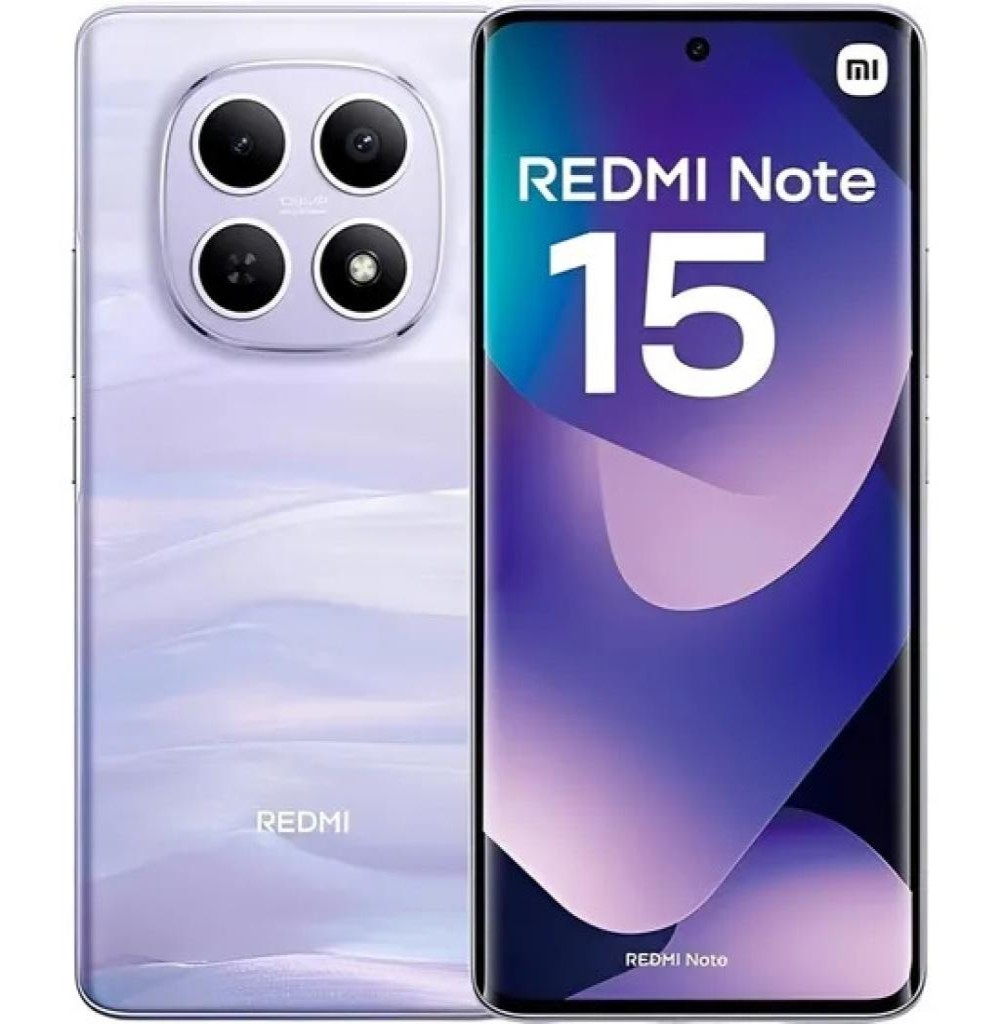 Celular Xiaomi Note 15 6/128GB 4G Lilas BR 