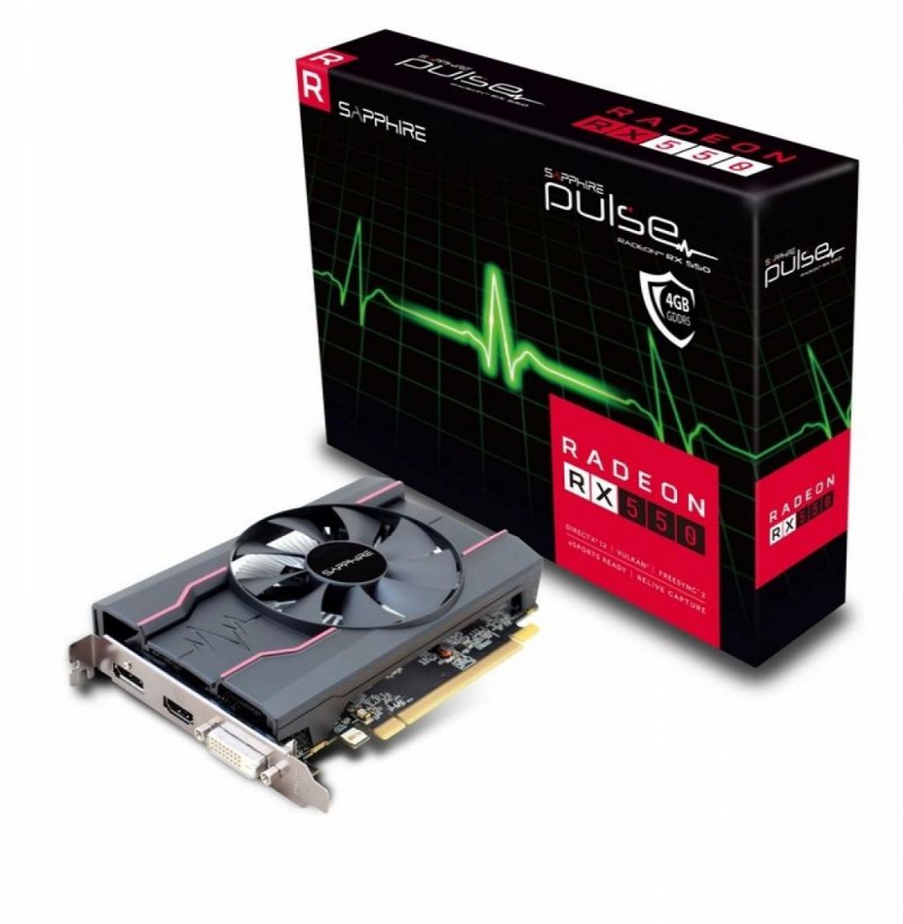 Placa de Vídeo 4GB Exp. RX-570 Sapphire Pulse DDR5