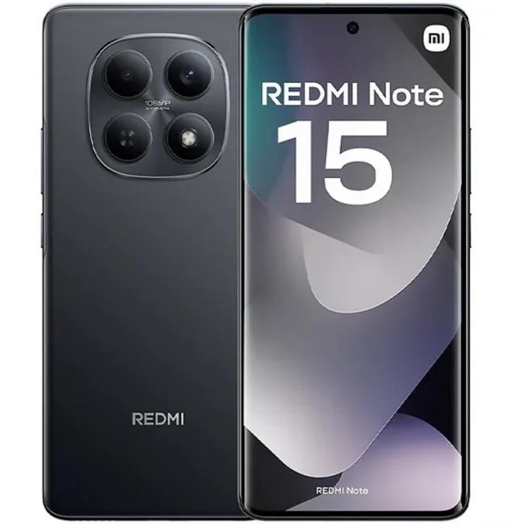 Celular Xiaomi Note 15 8/256GB 4G Preto BR 