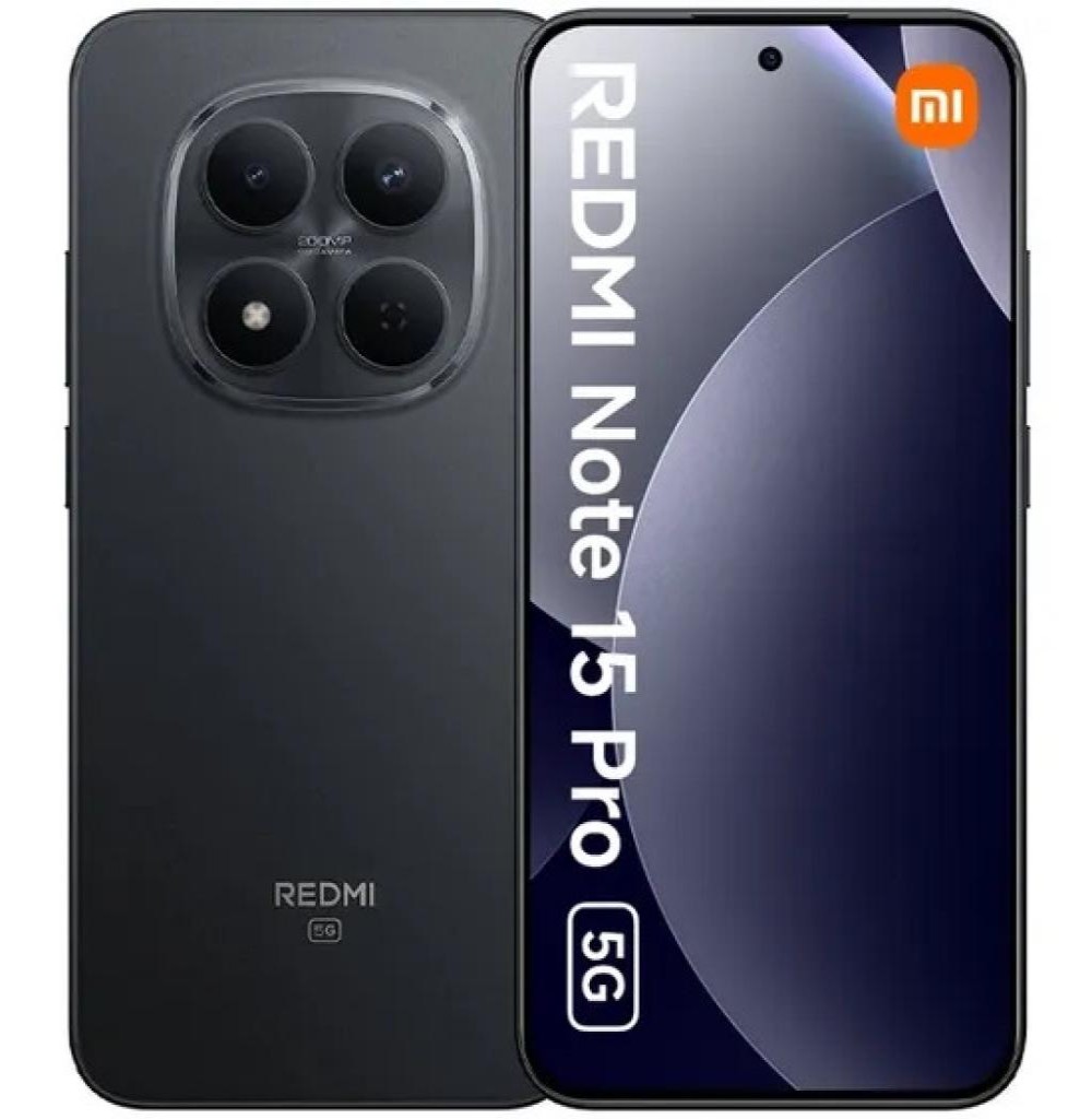 Celular Xiaomi Note 15 Pro 8/256GB 5G Preto  BR 