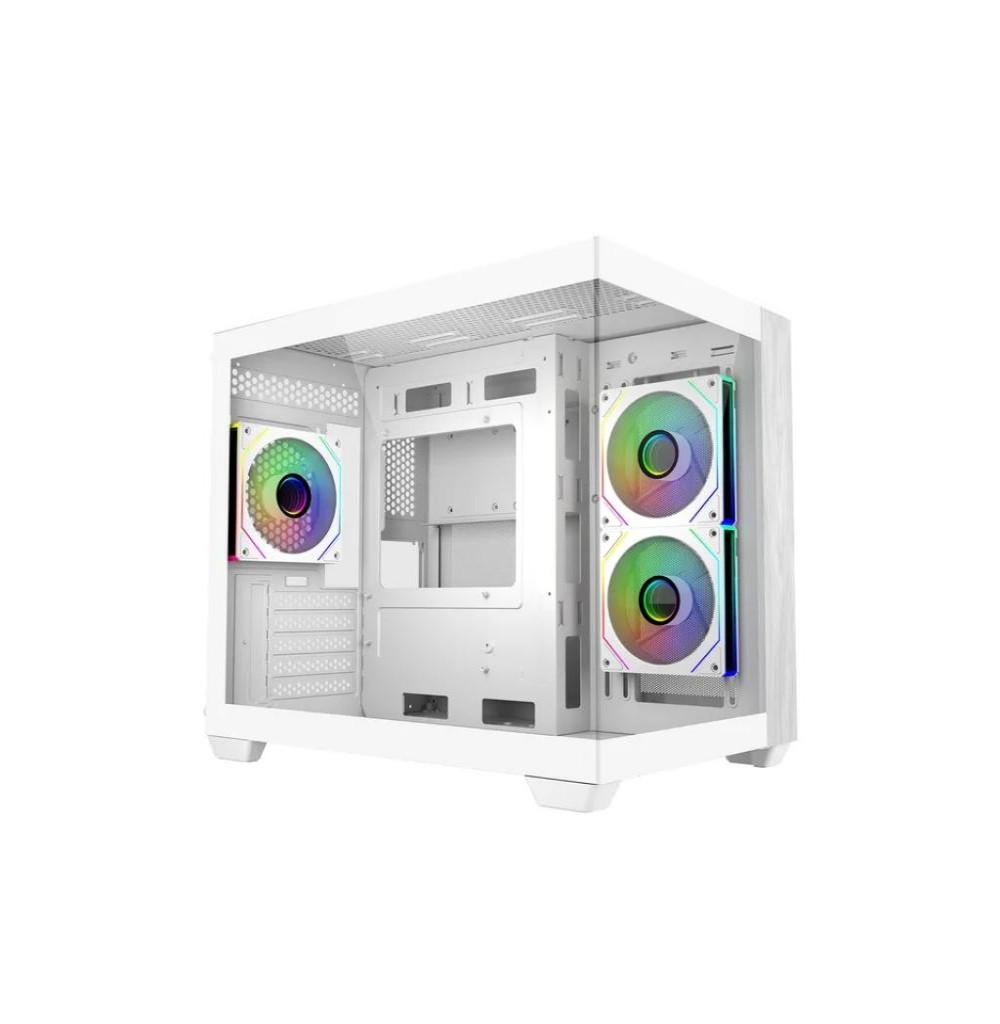Gabinete Cooler Master Elite 481 Wood White E481-WHNN-S00