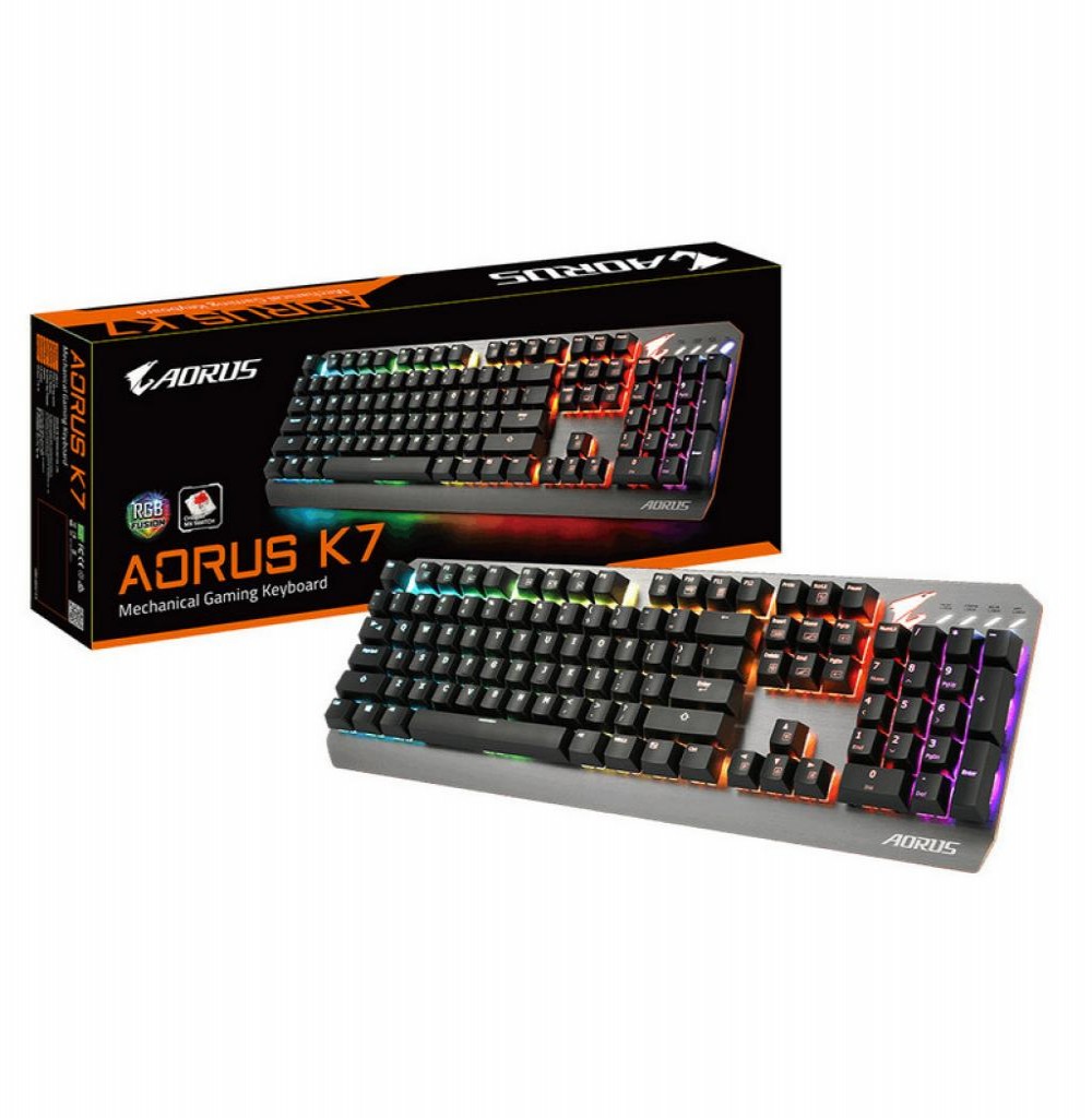 Teclado Gigabyte Aorus K7 Gamer RGB Mechanical
