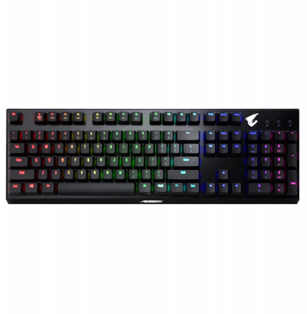 Teclado USB Gigabyte Aorus K9 Gamer  RGB