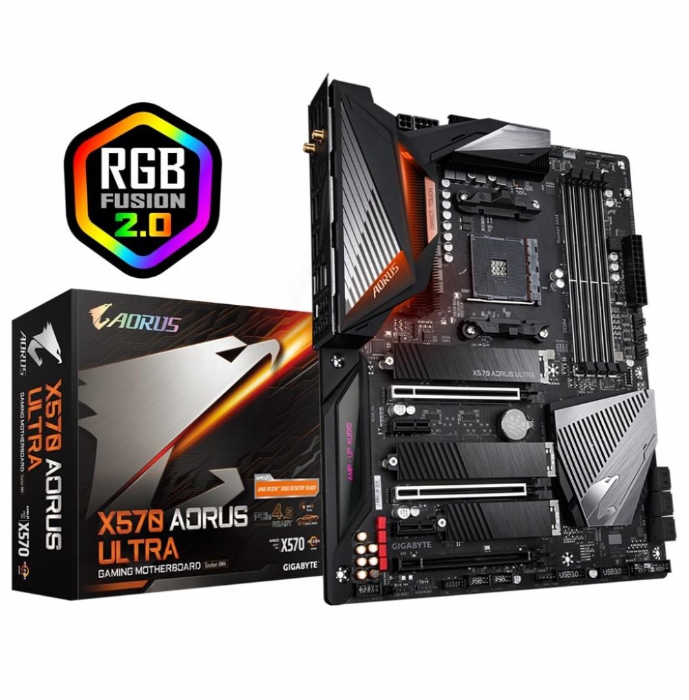 Placa-Mãe AMD (AM4) Gigabyte X570 Aorus Ultra WiFi