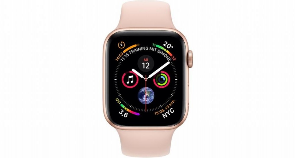 Relógio Apple Watch S4 40MM + CEL MTVG2BZ Gold Rosê