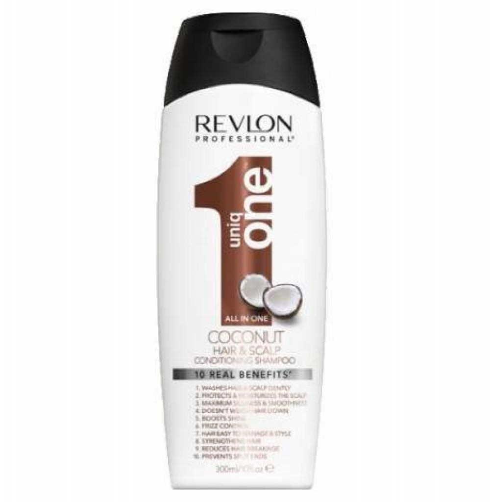 Shampoo Revlon Uniq One + Condicionador Coconut 300 ML