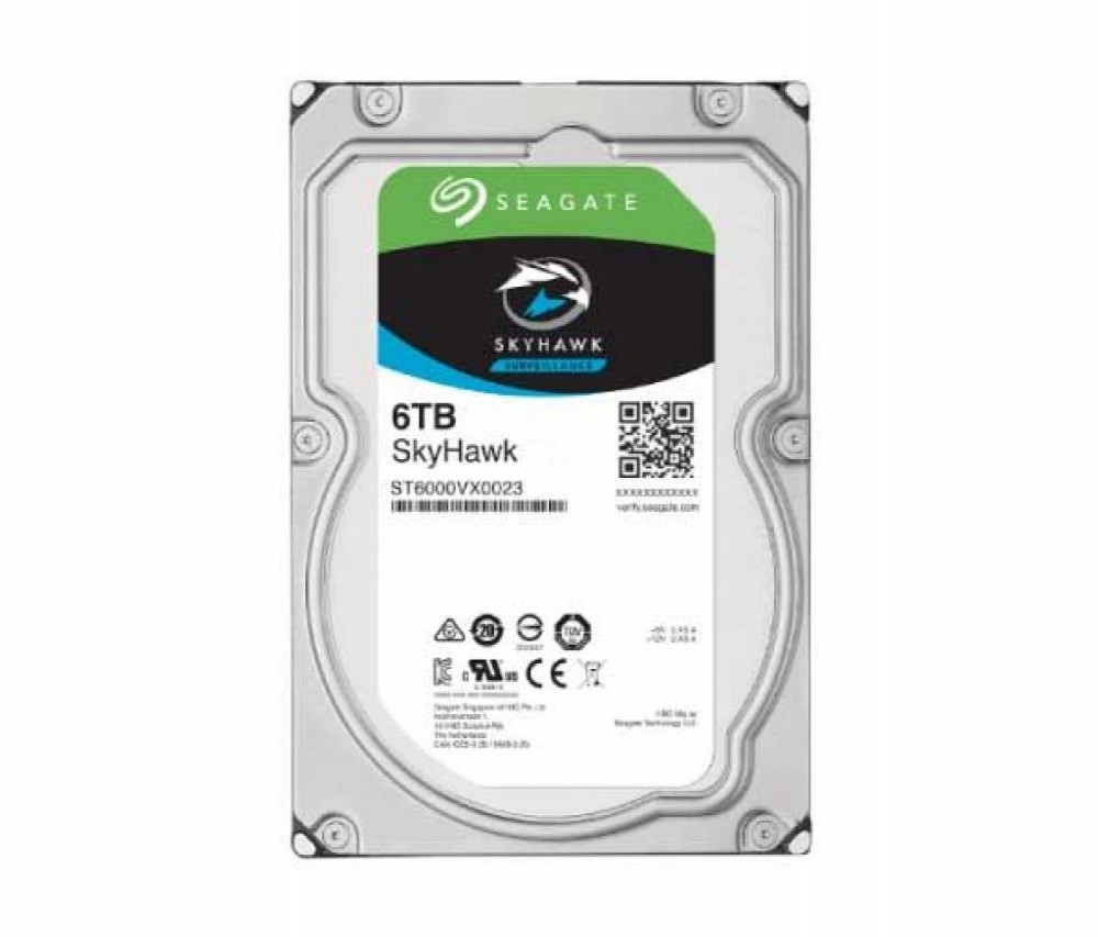 HD SATA3 6TB Seagate SkyHawk ST6000VX001