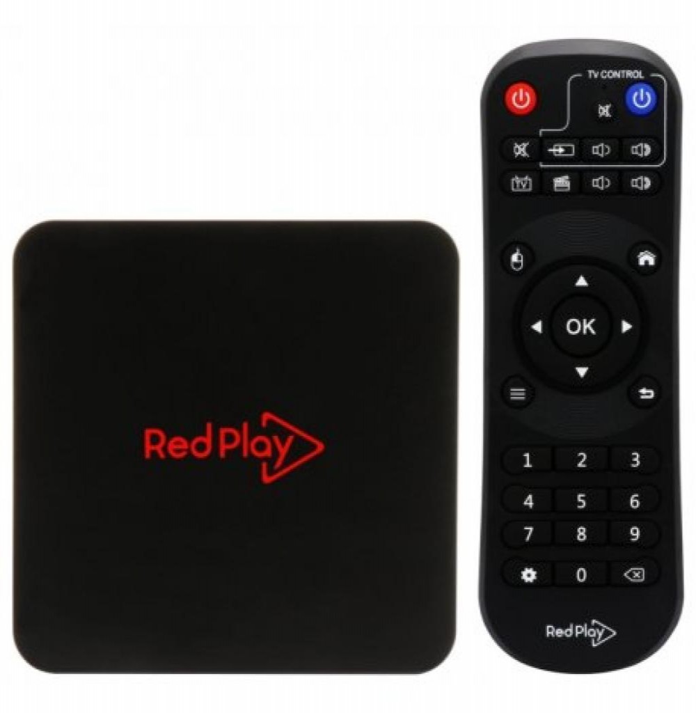 Receptor Digital IPTV Red Play RedStick 4K - RedPlay