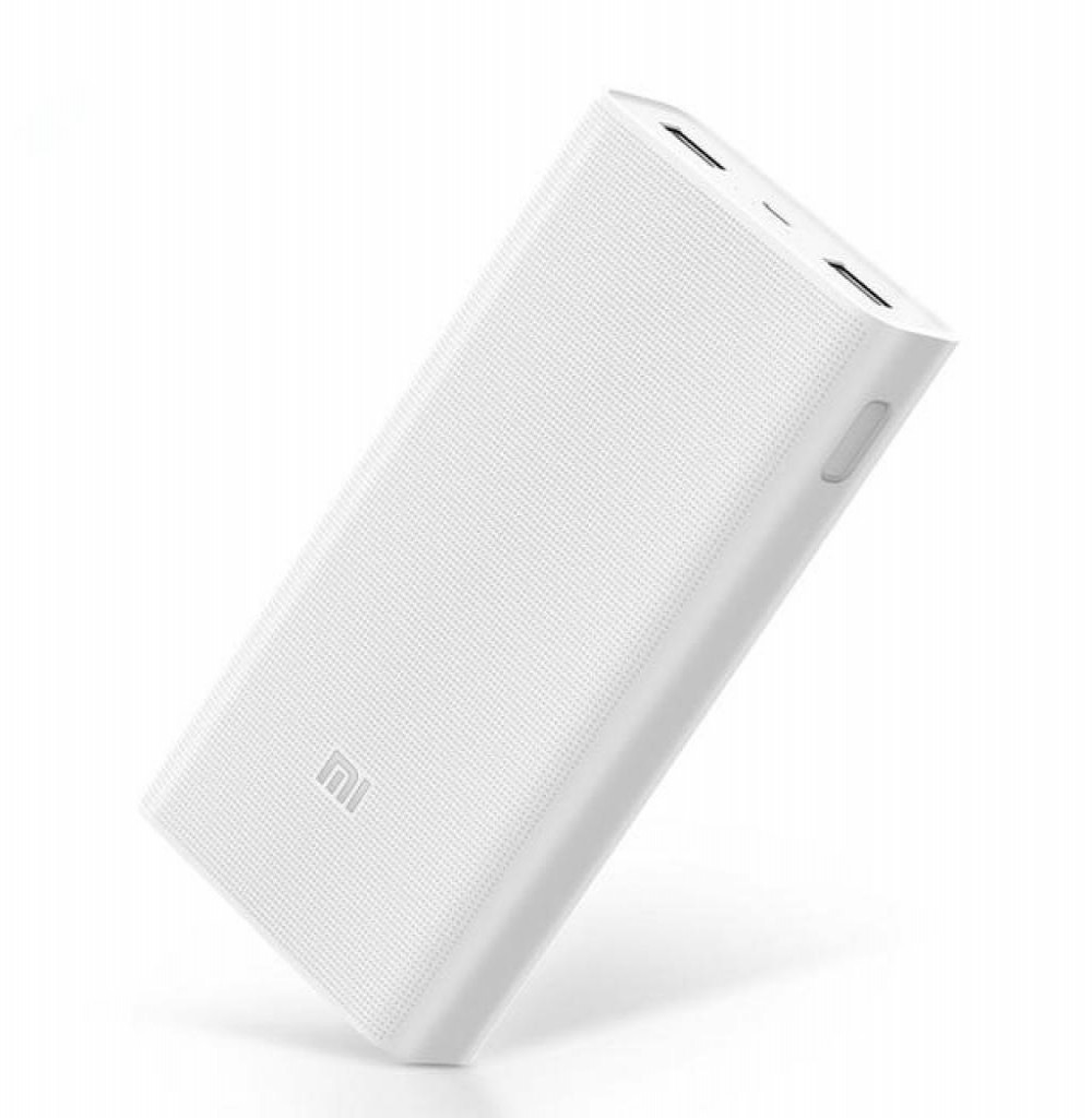 Carregador Portátil Xiaomi MI Bank-2 20000 Branco