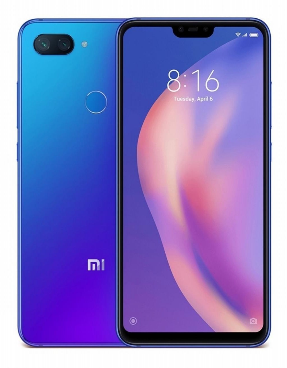 Celular Xiaomi Mi 8 Lite 128GB Dual LTE Azul