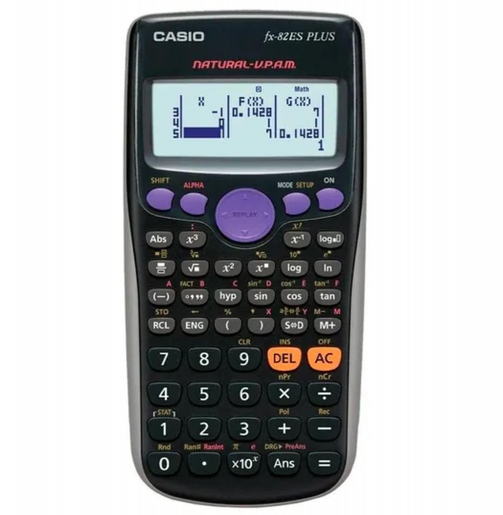 Calculadora Casio FX-82ES Plus CIE Espanhol e Português