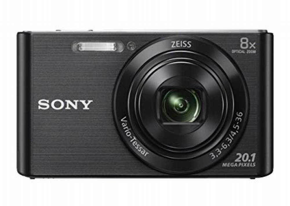 Câmera Digital Sony W830 20MP/8X/HD Preta