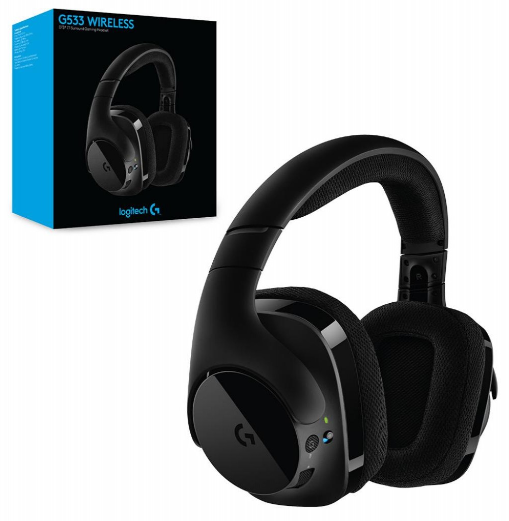 Headset Logitech G533 Gaming 7.1 Wireless