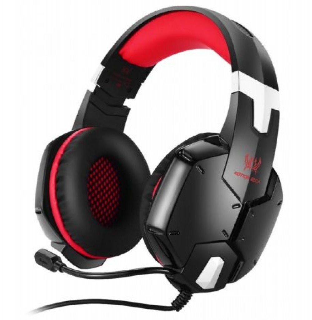 Fone Kotion Each G1200 Gaming Vermelho/Preto