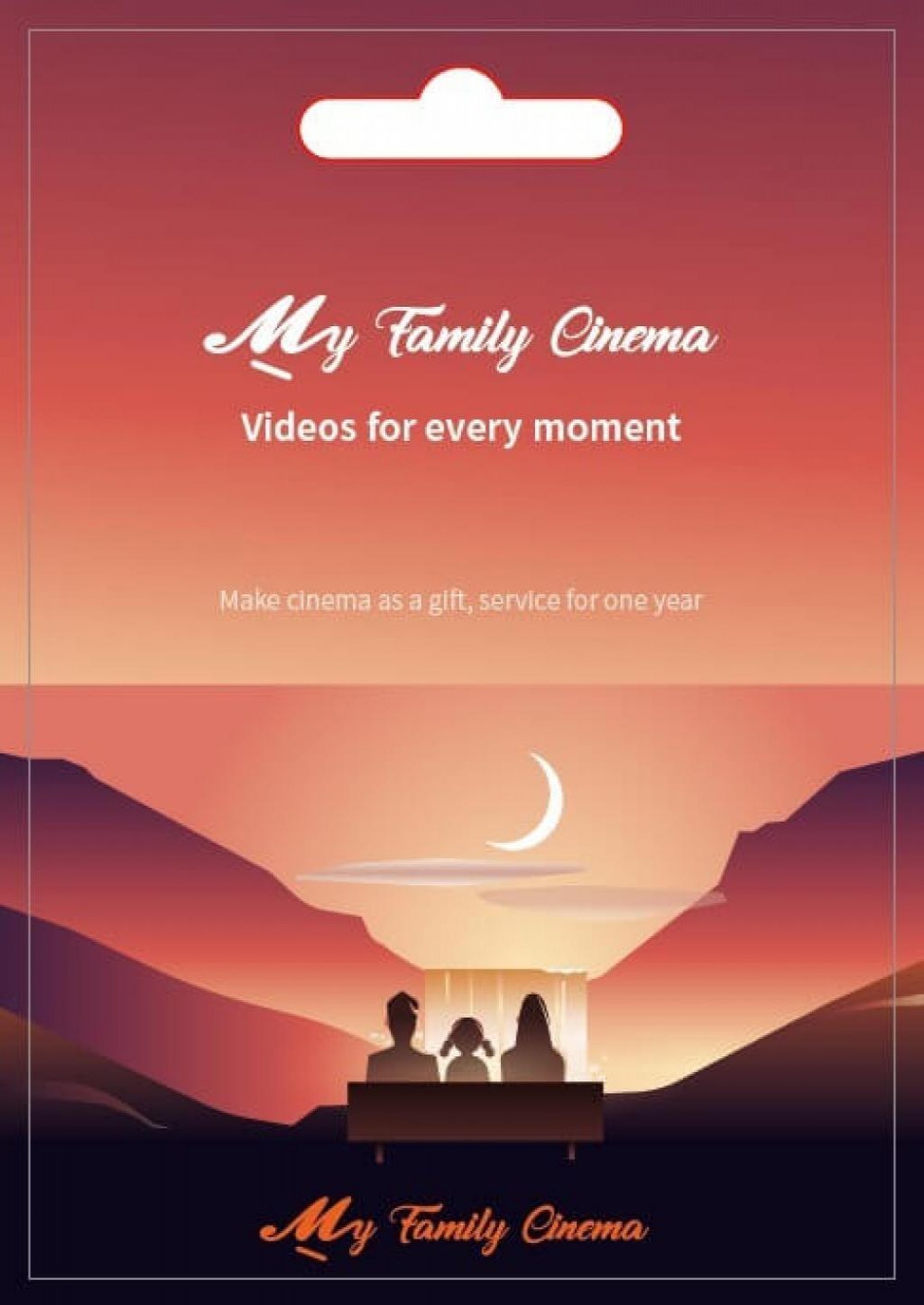 Cartão My Family BTV Cinema