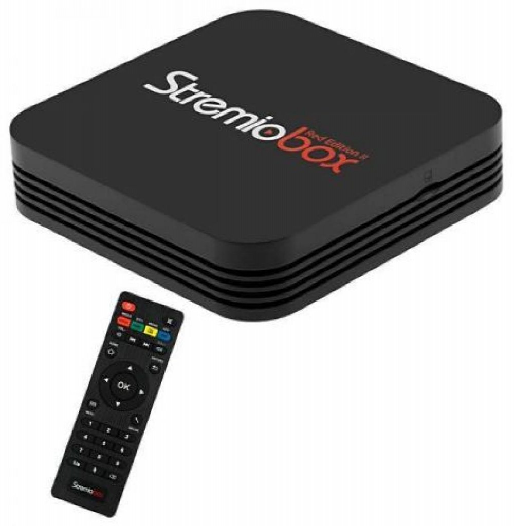 Receptor Digital IPTV StremioBox S905X Red Edition II