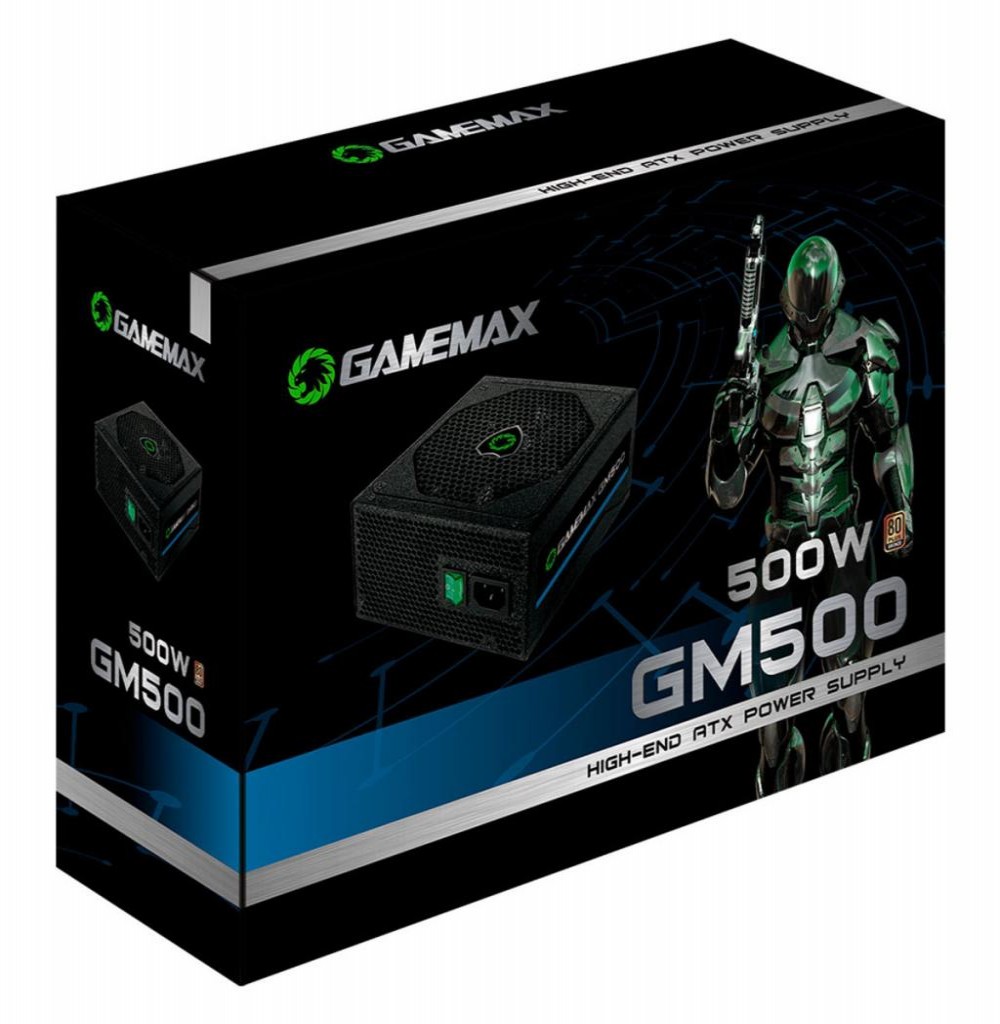 Fonte 500W GameMax GM-500