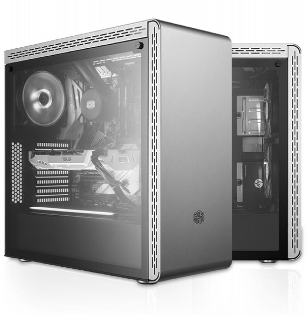 Gabinete Cooler Master MasterBox MS600 Preto/Branco MCB-MS600-WGNN