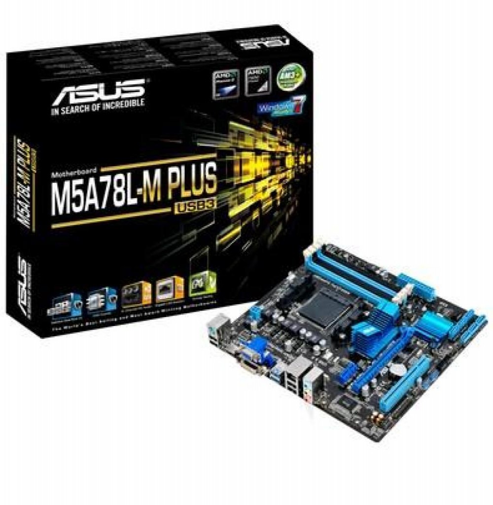 Placa Mãe AMD AM3/AM3+ Asus M5A78L-M Plus USB3