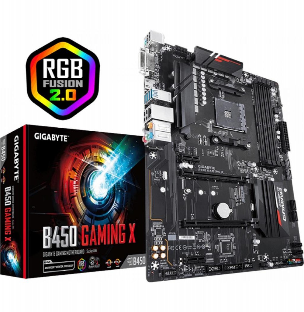 Placa-Mãe AMD (AM4) Gigabyte B450 Gaming X