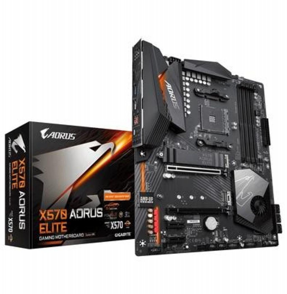 Placa-Mãe AMD (AM4) Gigabyte X570 Aorus Elite