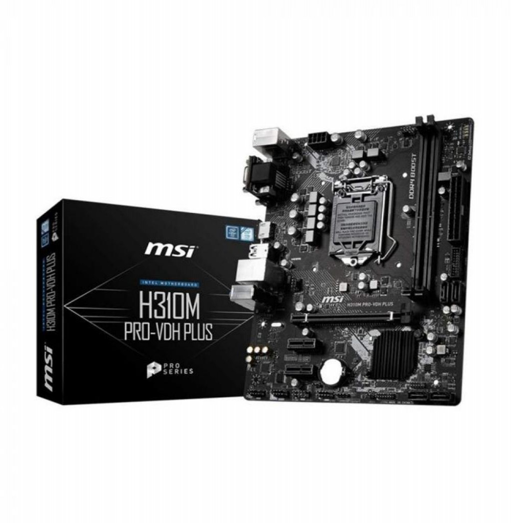 Placa-Mãe Intel (1151) MSI H310M Pro VDH Plus