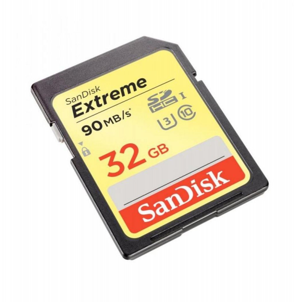 Cartão de Memória 32GB SanDisk Extreme 90MB