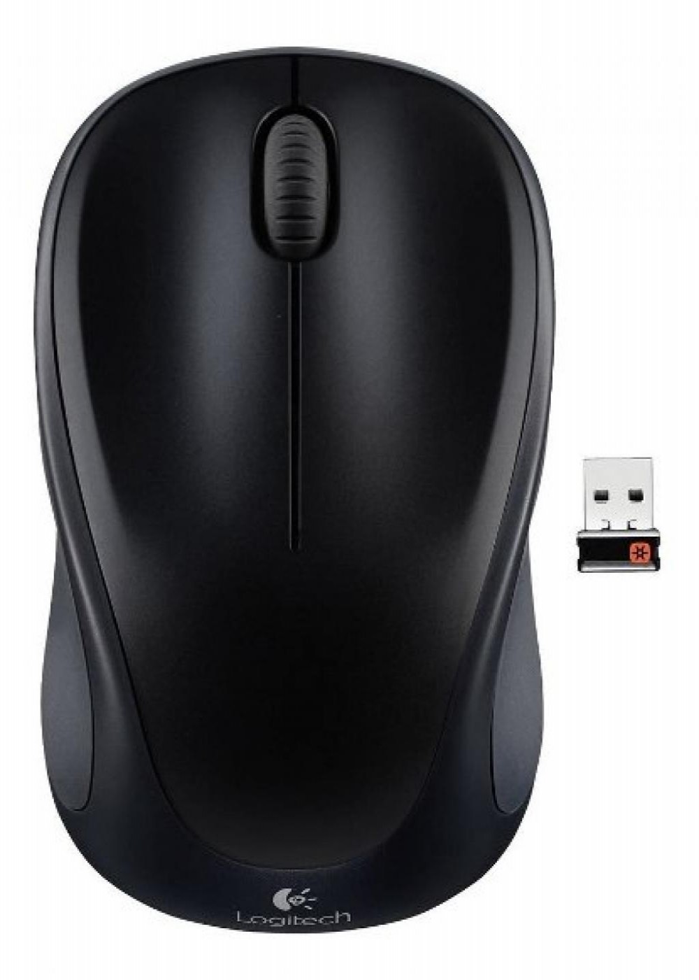 Mouse Logitech M317 Branco/Preto Sem Fio USB