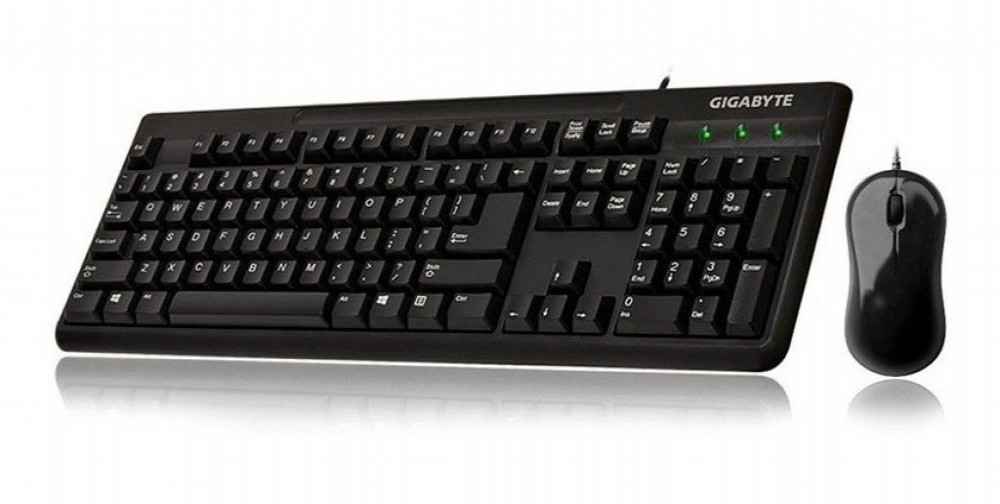 Teclado USB Gigabyte GK-KM3100 Com Mouse Espanhol