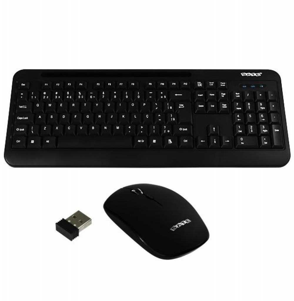Teclado USB Satellite AK725G Com Mouse Sem Fio Português