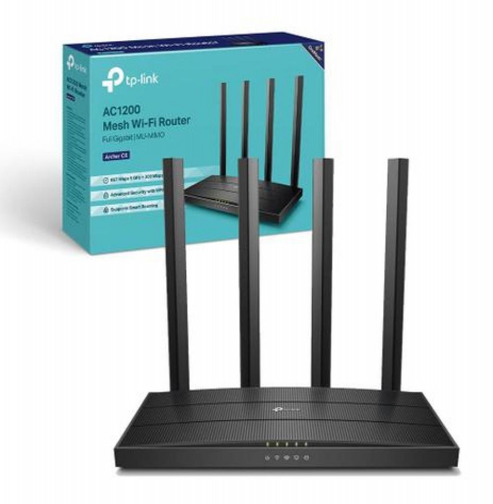 Roteador Wireless Tp-Link Archer C6 AC1200 Dual Band