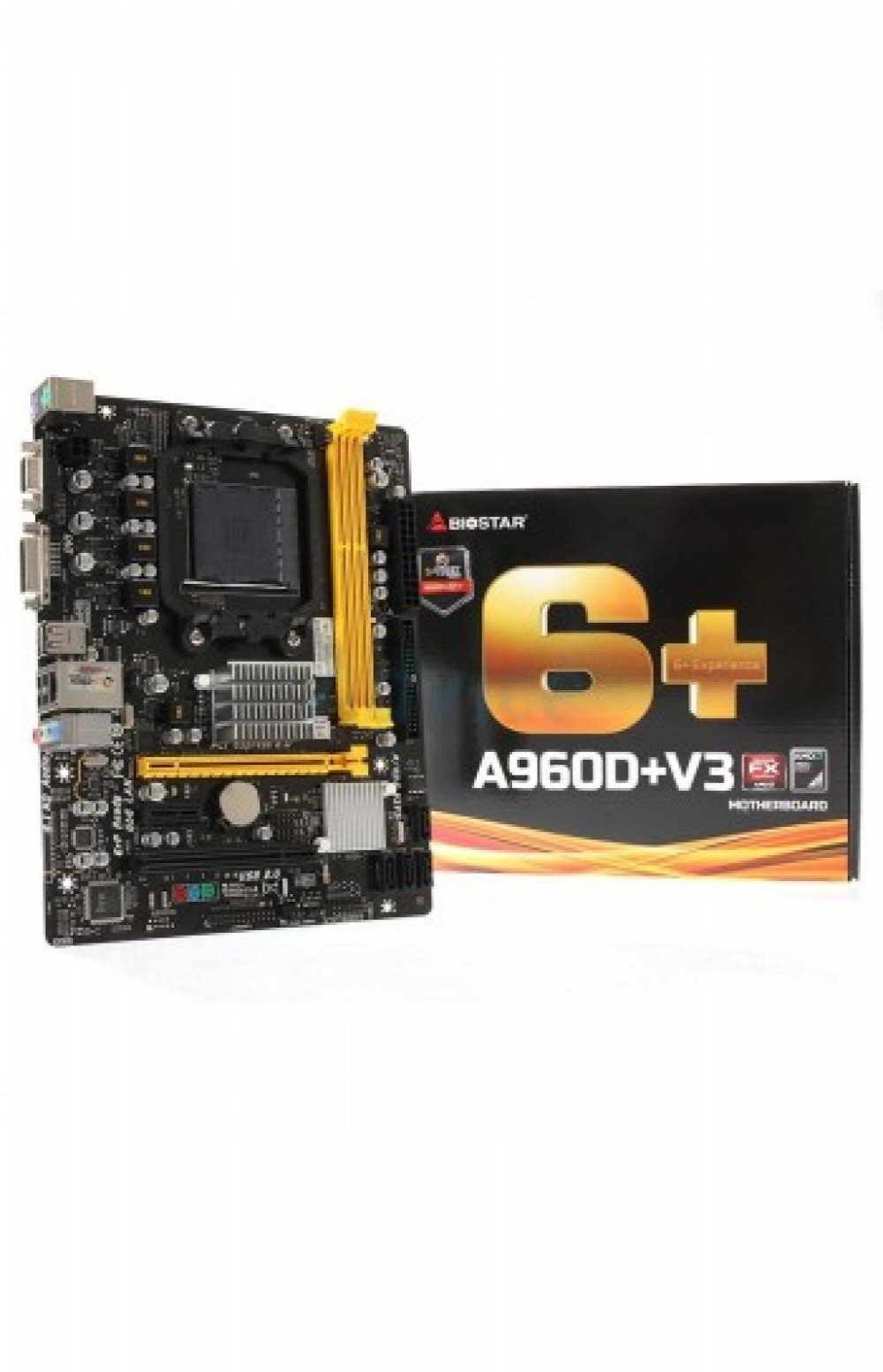 Placa-Mãe AMD (AM3-AM3+) Biostar A960D + V3 - BIOSTAR