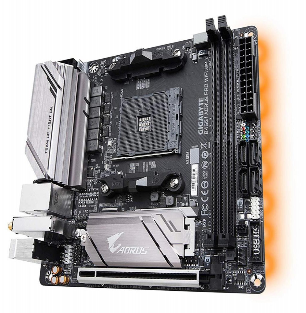 Placa Mãe Gigabyte (AM4) B450 I Aorus Pro Wifi	