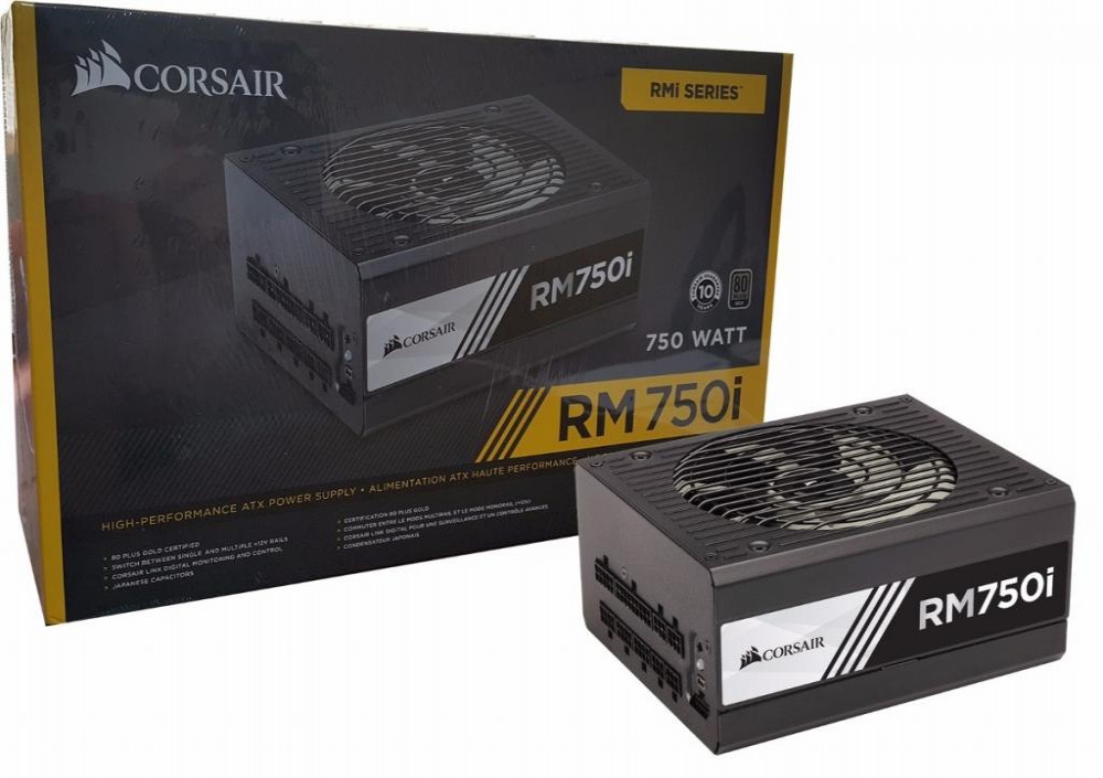 Fonte Corsair RM750I Gold 80Plus 750W