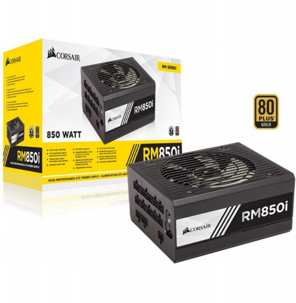 Fonte Corsair RM850I Gold 80PLUS 850W