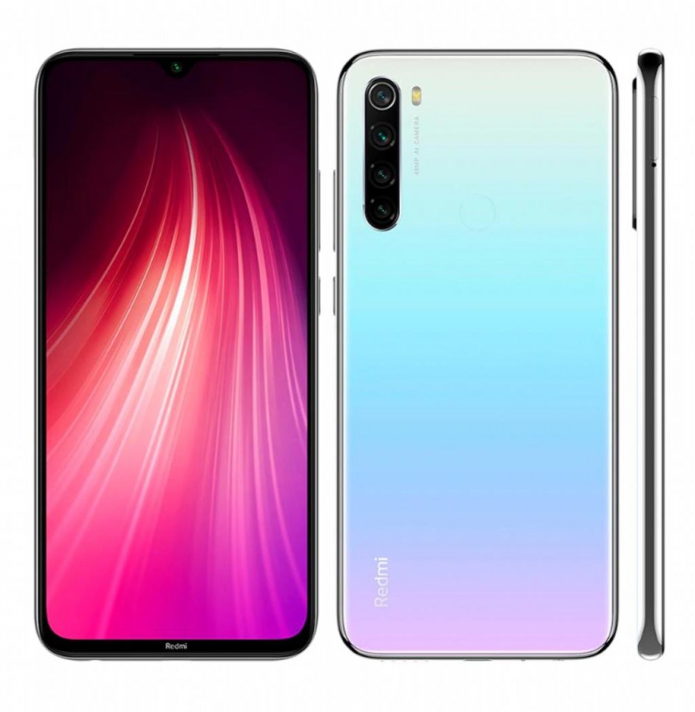 Celular Xiaomi Redmi Note 8T 64GB DU 6.3" Branco Global
